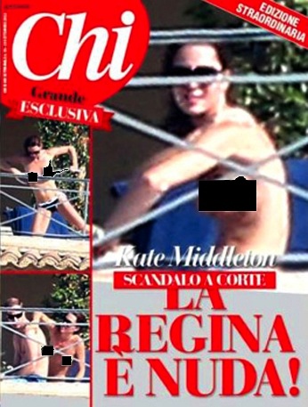 Kate Middleton topless