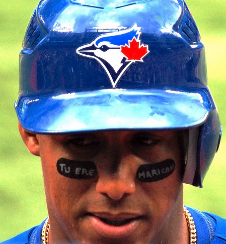 Blue Jays player Yunel Escobar