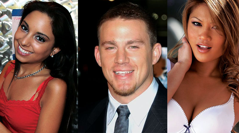 Trinity St Clair Charmane Star and Channing Tatum