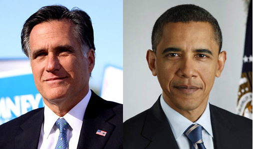 President Obama and Contender Romney