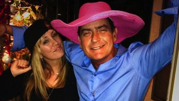 Charlie-Sheen Brett Rossi Engaged